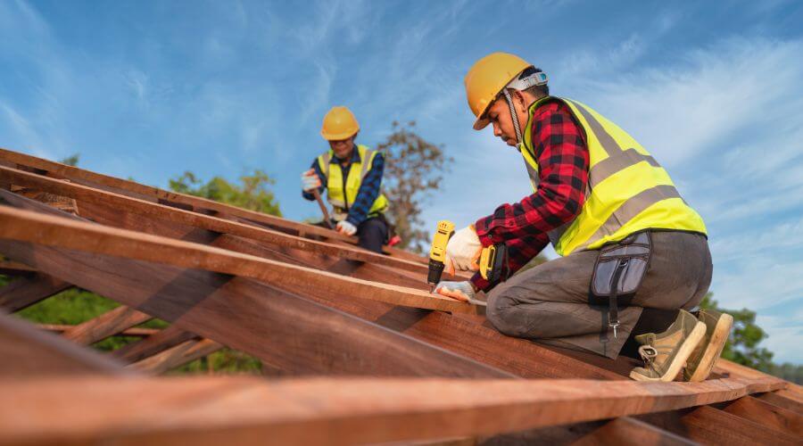 GAF Grand Sequoia installation in North Hills, CA